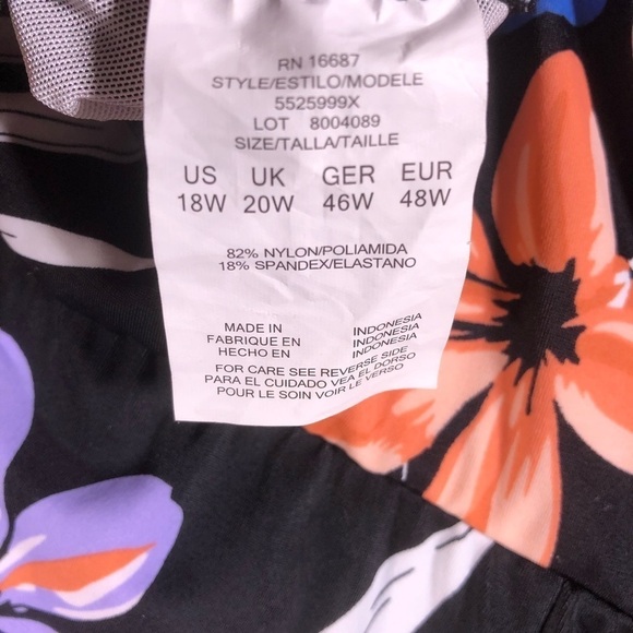 SWIM Solutions Flyaway One Piece Swimsuit - Picture 8 of 8